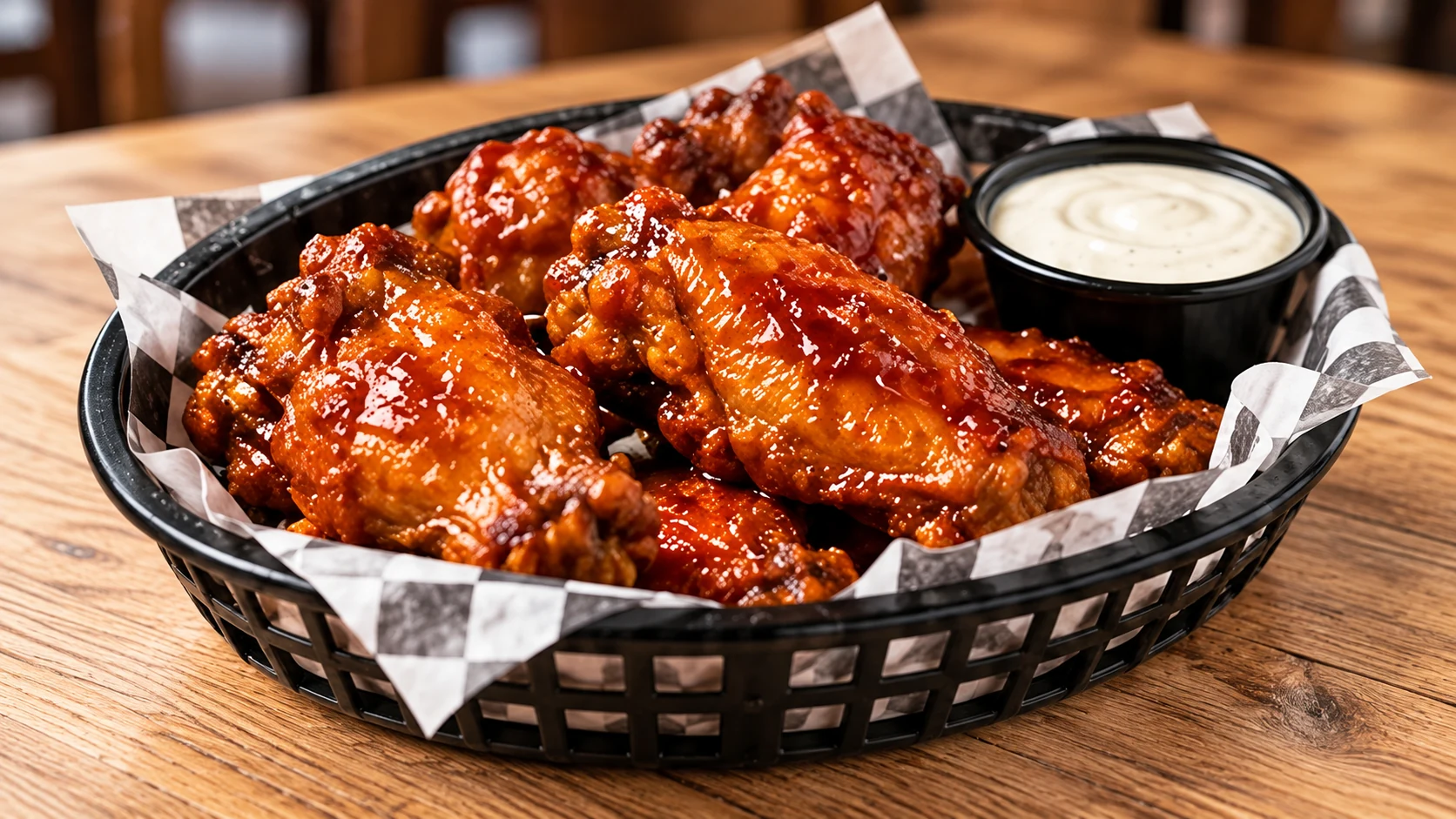Ocean Kitchen sauced wings